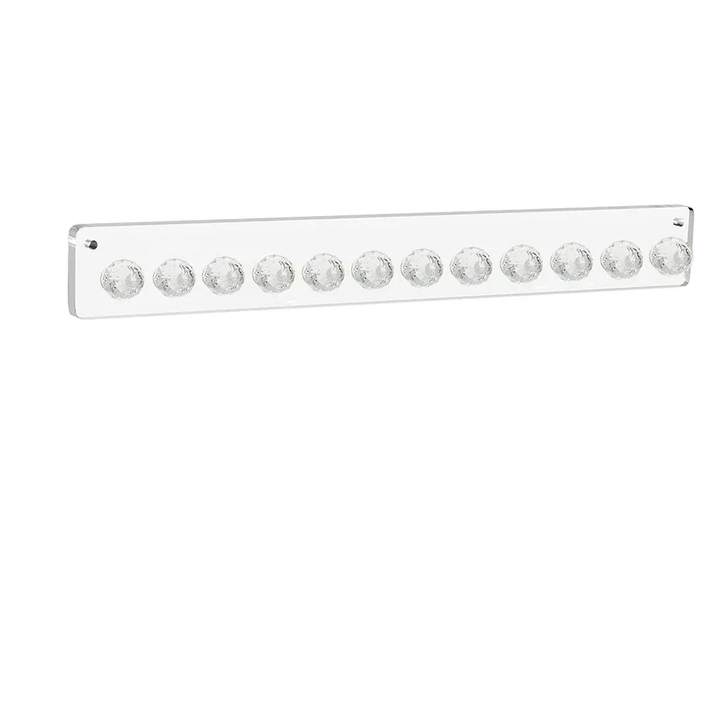 1Pc Necklace Holder Acrylic Storgae Holder Wall Mounted Jewelry Bracelets Organizer Hook Shelf For Bedroom Home Decoration
1Pc Necklace Holder Acrylic Storgae Holder Wall Mounted Jewelry Bracelets Organizer Hook Shelf For Bedroom Home Decoration