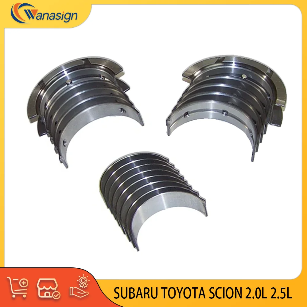 Автозапчасти, подшипники двигателя, комплект основного подшипника для SUBARU TOYOTA SCION 2.0L 2.5L H4 GAS DOHC 2,0 2,5 L T 2010-2024
Автозапчасти, подшипники двигателя, комплект основного подшипника для SUBARU TOYOTA SCION 2.0L 2.5L H4 GAS DOHC 2,0 2,5 L T 2010-2024