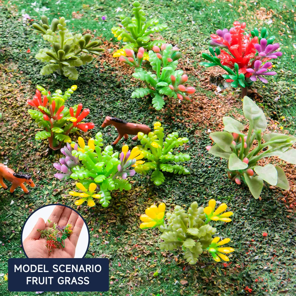 50Pcs Mixed Color ABS Plants Materials Mini Height 2.5-3.5cm Grass Model Diy Railway Sand Table Scene Layout Diorama Accessory
50Pcs Mixed Color ABS Plants Materials Mini Height 2.5-3.5cm Grass Model Diy Railway Sand Table Scene Layout Diorama Accessory