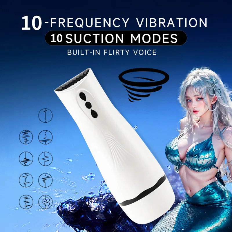 

Automatic Male Masturbator Cup Sucking Vibration Voicing Real Vagina Pocket Masturbation Pussy Blowjob Machine Sex Toys For Men