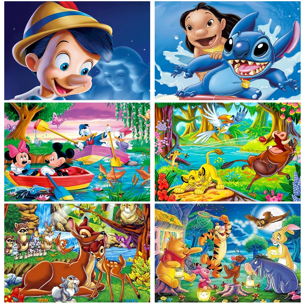 Disney 5D Diamond Embroidery Cartoon Lion King Bambi Full Square Drill Animal Painting Christmas Mosaic Picture Of Rhinestone
Disney 5D Diamond Embroidery Cartoon Lion King Bambi Full Square Drill Animal Painting Christmas Mosaic Picture Of Rhinestone