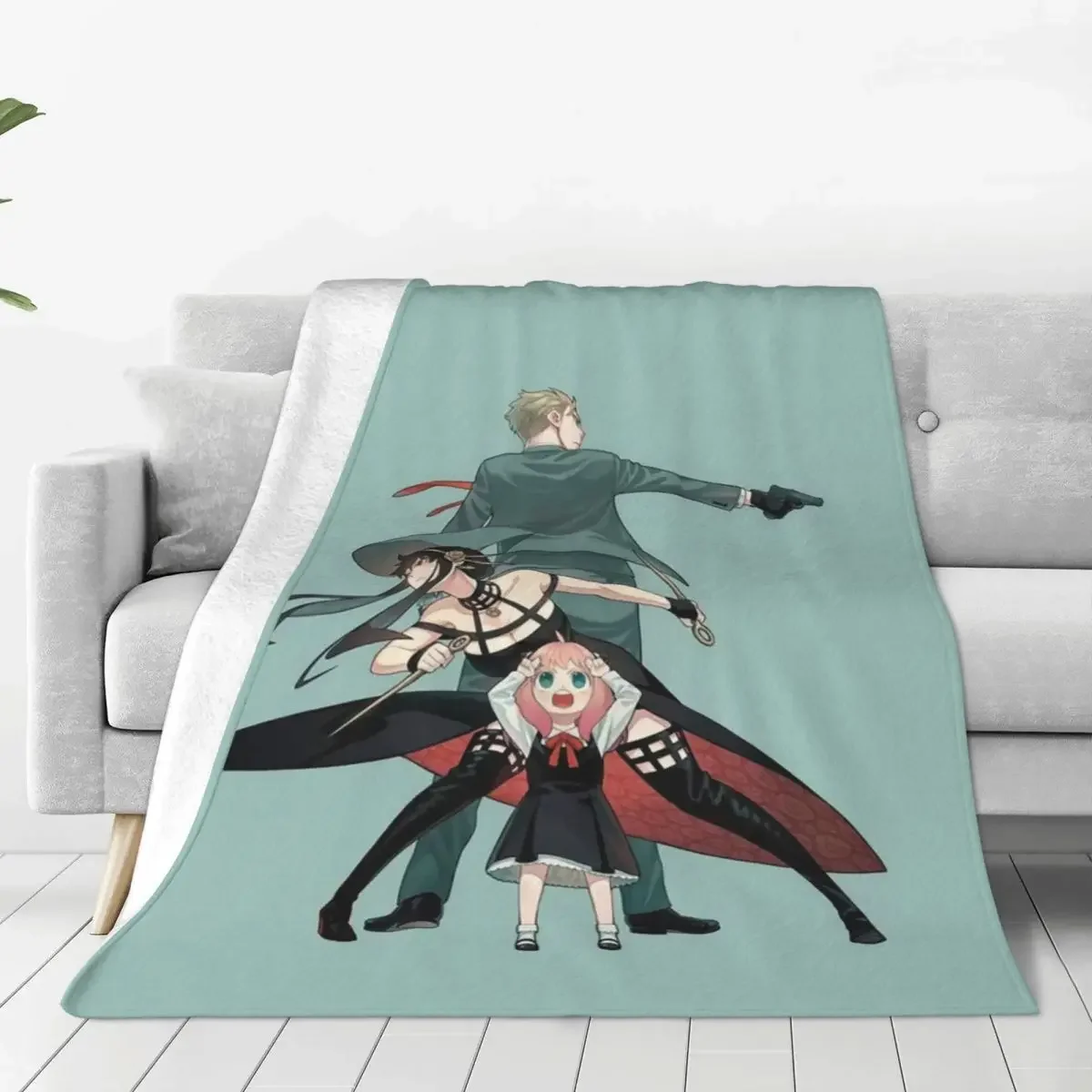 Anime Spy X Family Blanket Fleece Textile Decor Multi-function Lightweight Throw Blanket for Bed Car Bedding Throws
Anime Spy X Family Blanket Fleece Textile Decor Multi-function Lightweight Throw Blanket for Bed Car Bedding Throws