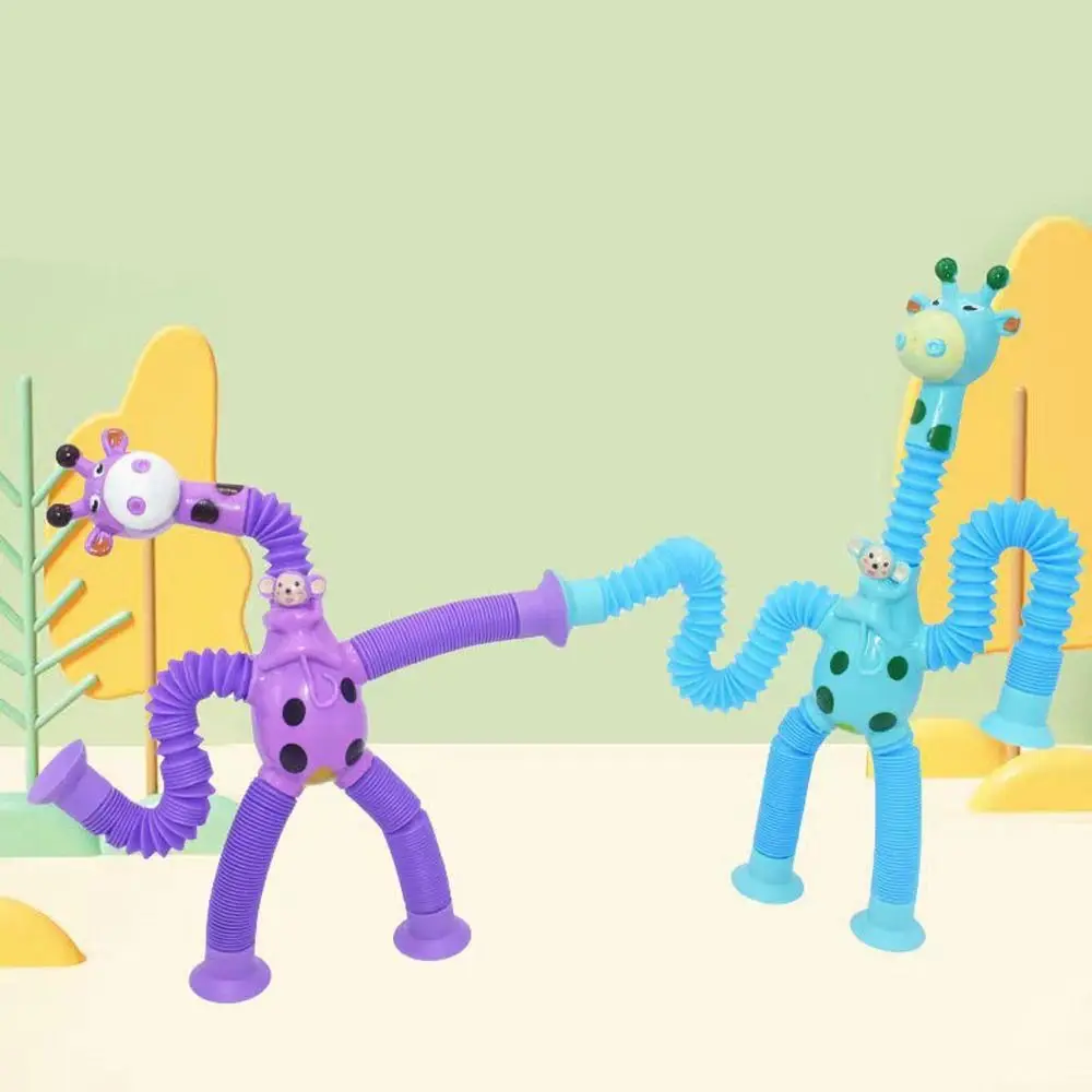 Plastic Cement Stress Relief Toy Sensory Toys Giraffe Pop Tubes Toy Telescopic Suction Cup Giraffe Novelty Spring Toy
Plastic Cement Stress Relief Toy Sensory Toys Giraffe Pop Tubes Toy Telescopic Suction Cup Giraffe Novelty Spring Toy