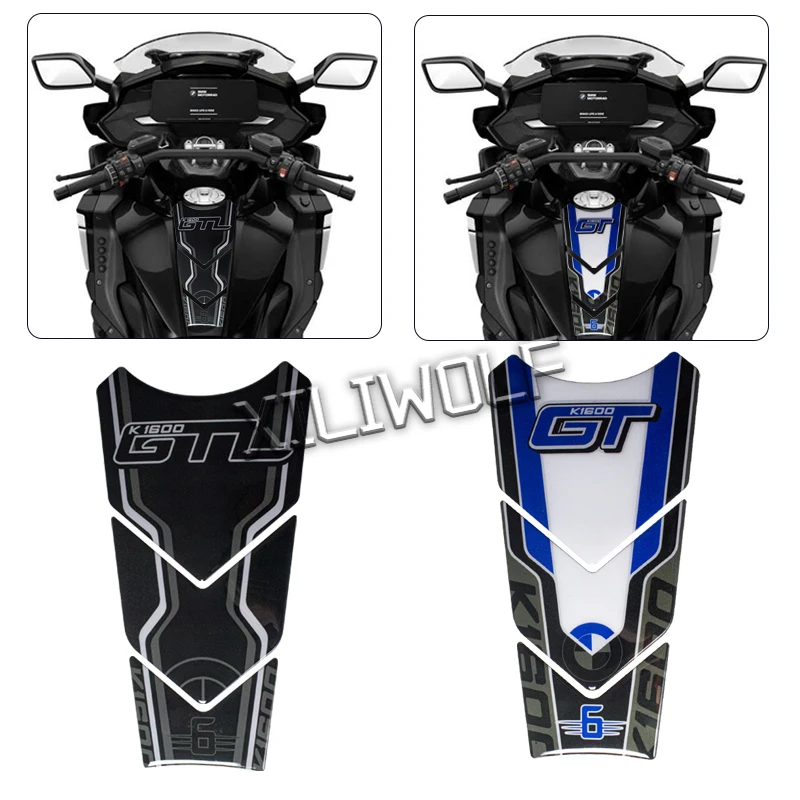 For BMW K1600GTL K1600GT Motorcycle Gas Tank Pad Cover Protector K1600 GTL Fuel Tank 3D Stickers Decorative Decal
For BMW K1600GTL K1600GT Motorcycle Gas Tank Pad Cover Protector K1600 GTL Fuel Tank 3D Stickers Decorative Decal