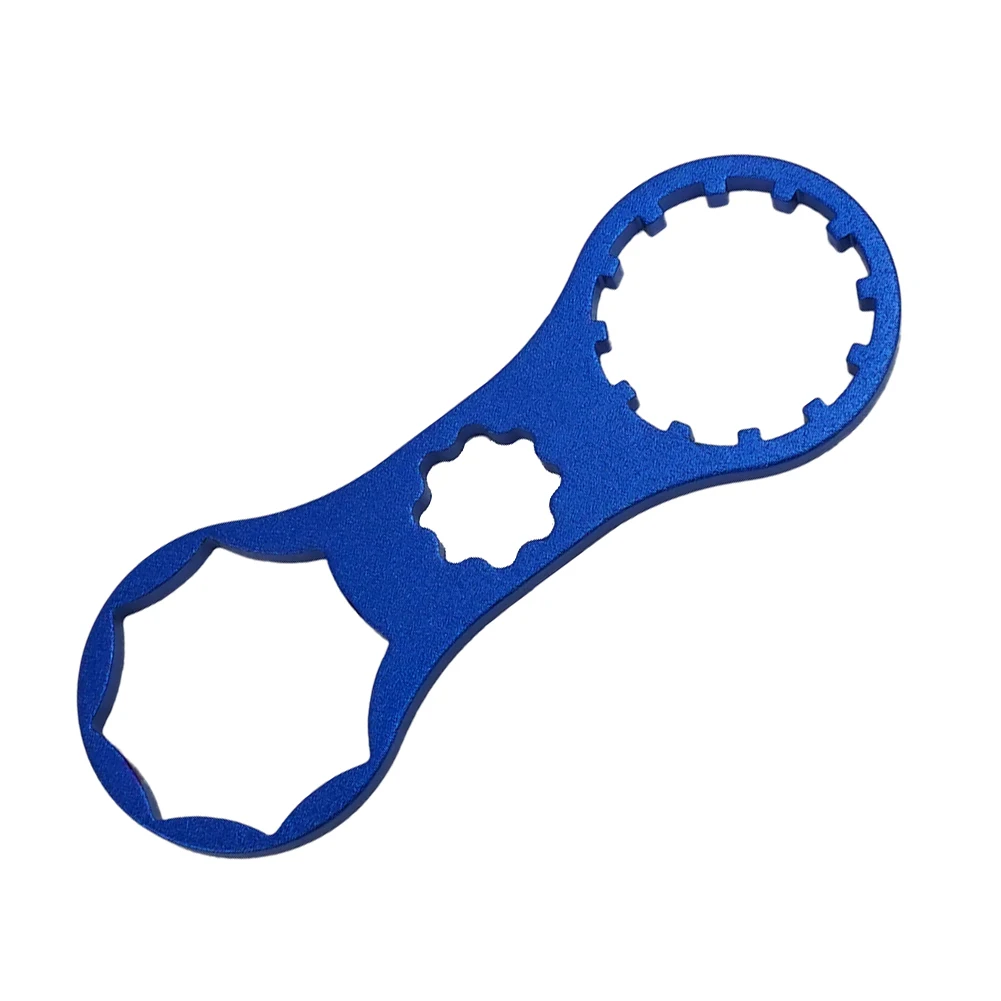 MTB Bike Front Fork Cap Wrench Tool Aluminum Alloy For SR Suntour XCR/XCT/XCM/RSTBicycle Wrench Blue Red 99X35X4mm
MTB Bike Front Fork Cap Wrench Tool Aluminum Alloy For SR Suntour XCR/XCT/XCM/RSTBicycle Wrench Blue Red 99X35X4mm