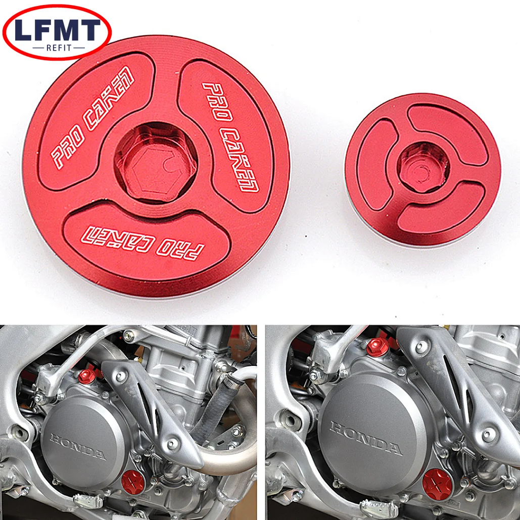 

Motocross Engine Timing Plug Cover For Honda CRF150R CRF250R CRF450R CRF450X TRX400EX CRF 150 250 450 R X CBR600RR CBR1000RR TRX