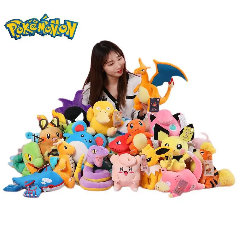 Pokemon Kawaii Plush Toy Doll Pikachu Charmander Blastoise Cartoon Anime Character Doll Cloth Pillow Children's Birthday Gift
Pokemon Kawaii Plush Toy Doll Pikachu Charmander Blastoise Cartoon Anime Character Doll Cloth Pillow Children's Birthday Gift