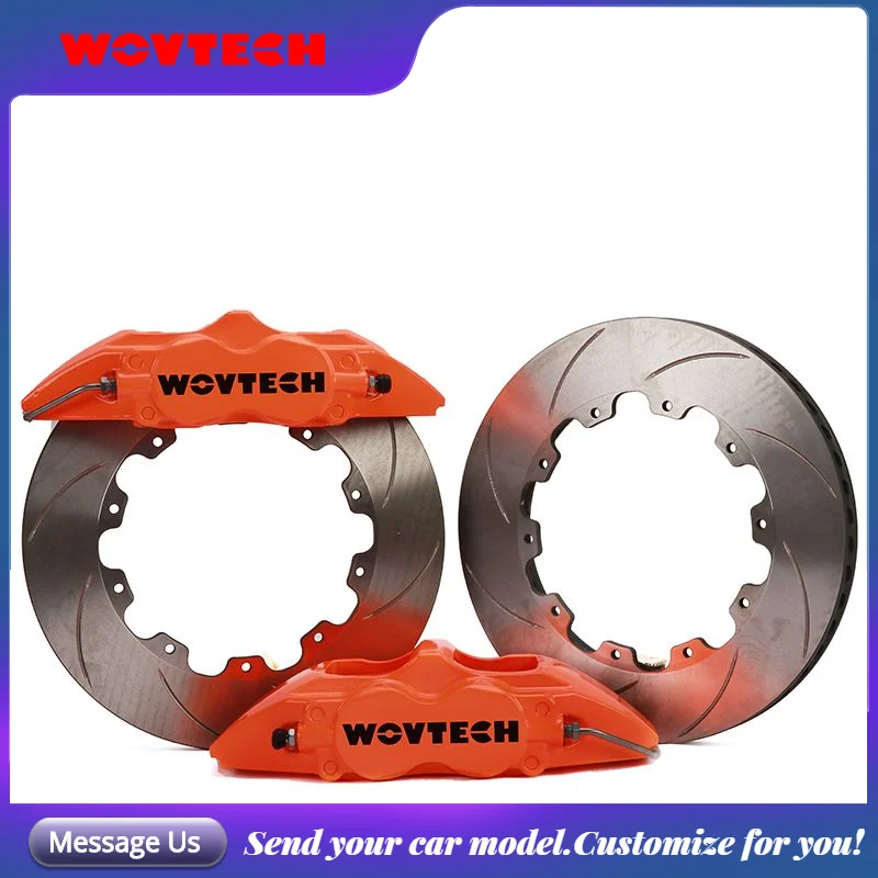 Car Big Brake Kits 4 Pistons Caliper With 355*28mm Slotted Discs Kit for Cadillac SRX ATS XTS CT4 CT5
Car Big Brake Kits 4 Pistons Caliper With 355*28mm Slotted Discs Kit for Cadillac SRX ATS XTS CT4 CT5