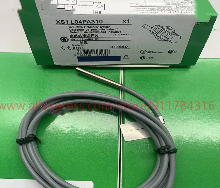 Новый высококачественный Бесконтактный переключатель XS1L04PA310S XS1L04PA310, 2 шт.
Новый высококачественный Бесконтактный переключатель XS1L04PA310S XS1L04PA310, 2 шт.