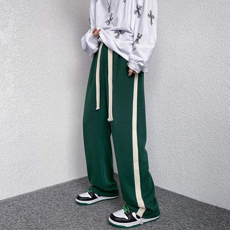 2022 Men's Fashion Trend Casual Pants Elastic Waist Solid Color Joggers Sweatpants Homme Hip Hop Trousers Plus Size S-2XL
2022 Men's Fashion Trend Casual Pants Elastic Waist Solid Color Joggers Sweatpants Homme Hip Hop Trousers Plus Size S-2XL