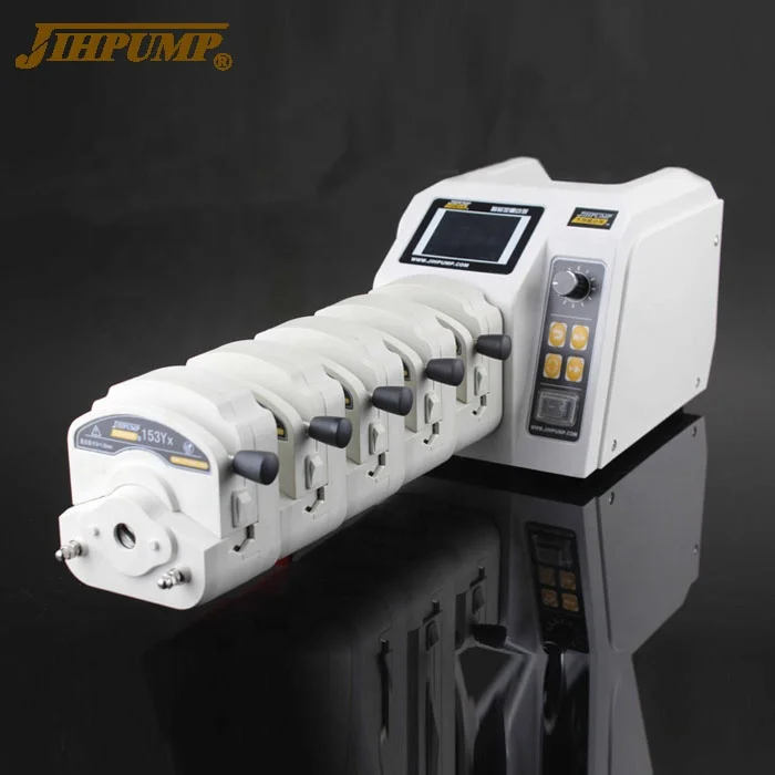 JIHPUMP Small Micro rs485 Industrial Peristaltic Pump Dual Multi 2 4 8 Channel Head Water Liquid Dispensing Dosing Pumps Price
JIHPUMP Small Micro rs485 Industrial Peristaltic Pump Dual Multi 2 4 8 Channel Head Water Liquid Dispensing Dosing Pumps Price