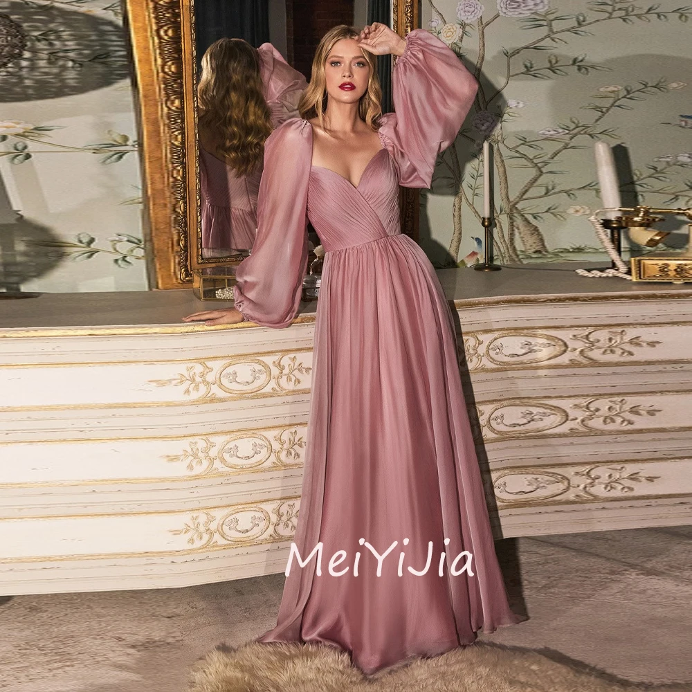 Meiyijia Evening Dress Aline Backless Zippe Up Long Sleeves Crepe Saudi Arabia Sexy Evening Birthday Club Outfits Summer 2024
Meiyijia Evening Dress Aline Backless Zippe Up Long Sleeves Crepe Saudi Arabia Sexy Evening Birthday Club Outfits Summer 2024
