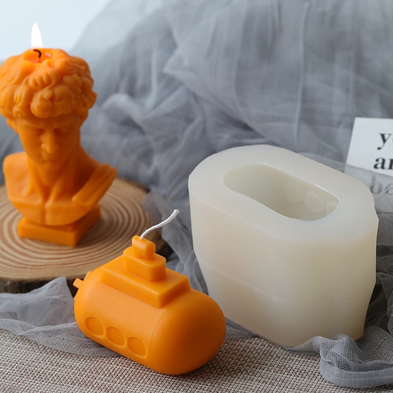 3D Submarine Candle Mold DIY Chocolate Handmade Soap Plaster Gypsum Epoxy Resin Silicone Mould Home Decoration Ornaments
3D Submarine Candle Mold DIY Chocolate Handmade Soap Plaster Gypsum Epoxy Resin Silicone Mould Home Decoration Ornaments