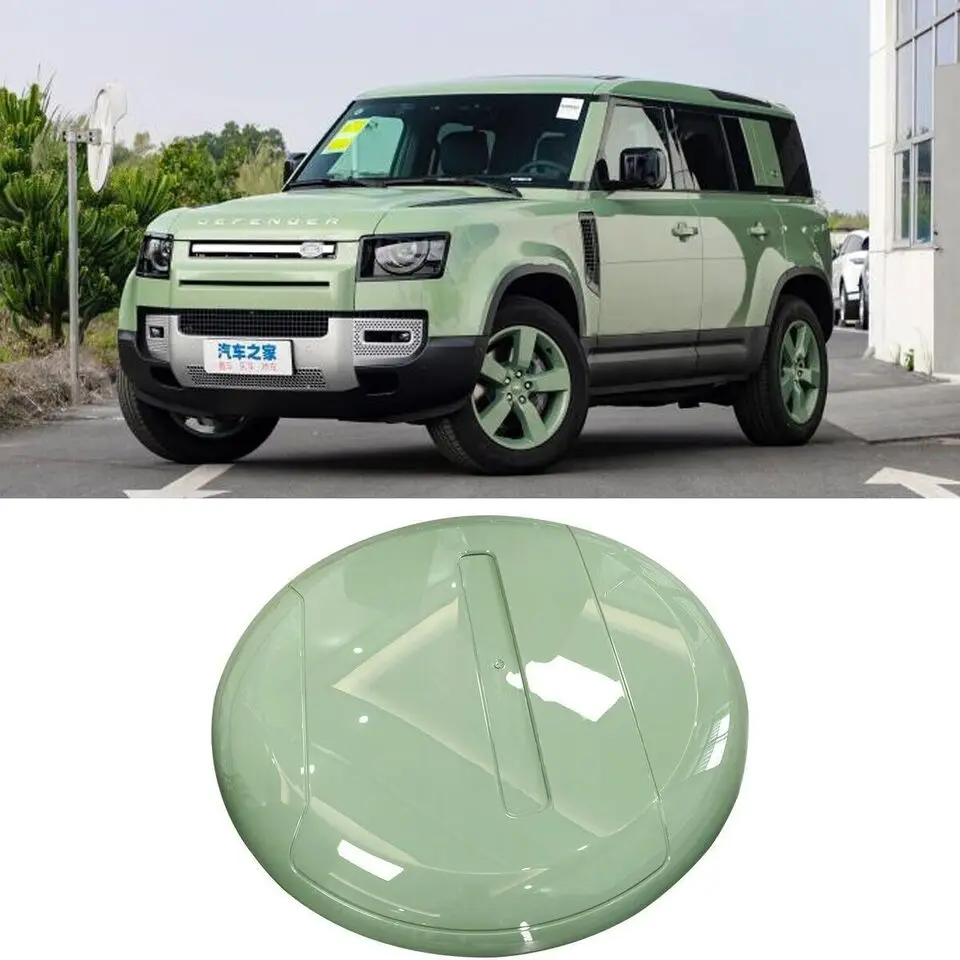 

Grasmere Green Rear Spare Tire Tyre Cover For LR Defender 130 110 90 2020-2023