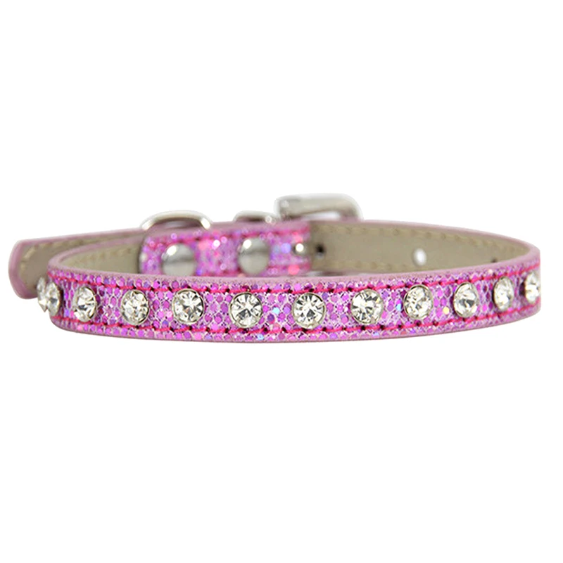 Puppy Baby Dog Cat Collar Super Shining Diamond Rhinestone Cat Collar Leather Strap Kitten Accessories Adjustable Puppy Collar
Puppy Baby Dog Cat Collar Super Shining Diamond Rhinestone Cat Collar Leather Strap Kitten Accessories Adjustable Puppy Collar