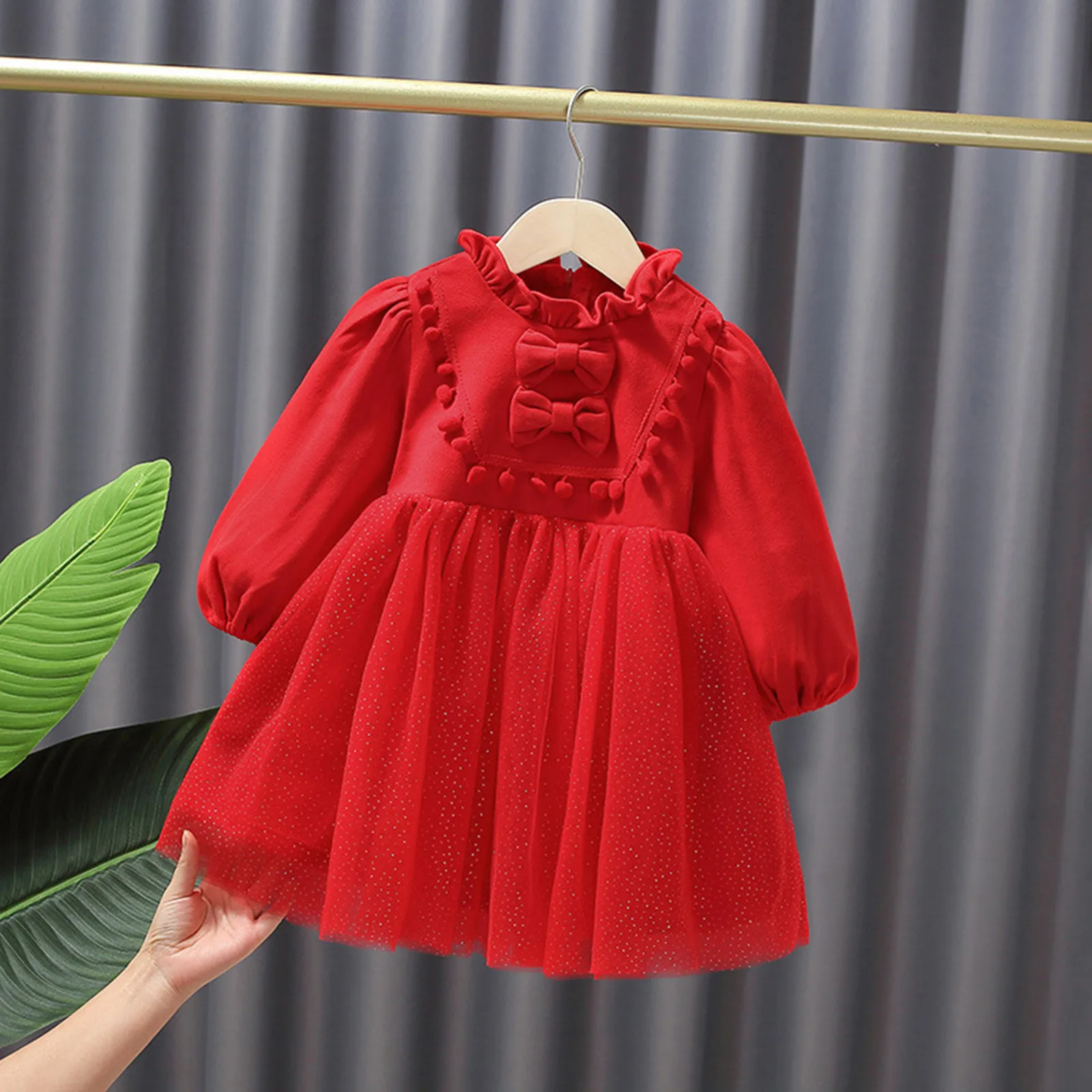 1-5 Years Toddler Kids Girl Dress 2023 New Autumn Winter First Year Princess Dresses Long Sleeve Velvet Mesh New Year Outfits
1-5 Years Toddler Kids Girl Dress 2023 New Autumn Winter First Year Princess Dresses Long Sleeve Velvet Mesh New Year Outfits