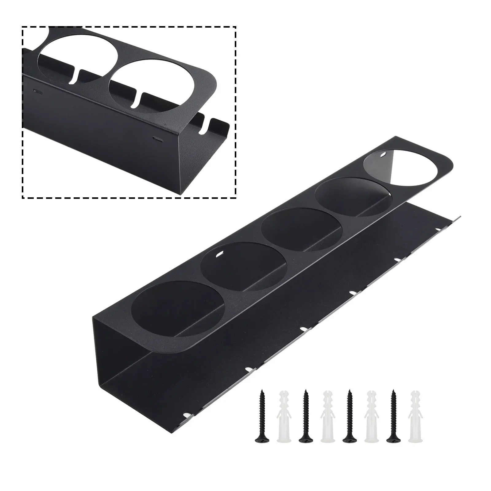 Aerosol can organizer Wall mounted storage solution Keep your workspace neat and organized 5 cans with 6 slots
Aerosol can organizer Wall mounted storage solution Keep your workspace neat and organized 5 cans with 6 slots