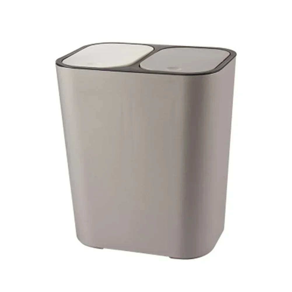 Recycling Bins Trash Plastic Waste 12liter Bin Garbage Dual Can Rectangle Compartment Push-button
Recycling Bins Trash Plastic Waste 12liter Bin Garbage Dual Can Rectangle Compartment Push-button