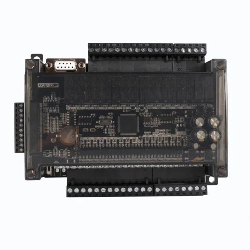 High speed STM32F103 FX3U-32MR Relay output PLC industrial control board 6AD 2DA with shell and RS485 RTC
High speed STM32F103 FX3U-32MR Relay output PLC industrial control board 6AD 2DA with shell and RS485 RTC