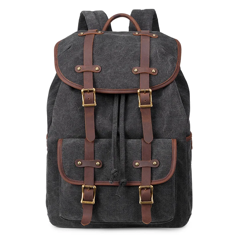 KOOGER Vintage Backpack Leather Trim Casual Bookbag Men Women Laptop Travel Rucksack 15 in Laptop Bag
KOOGER Vintage Backpack Leather Trim Casual Bookbag Men Women Laptop Travel Rucksack 15 in Laptop Bag