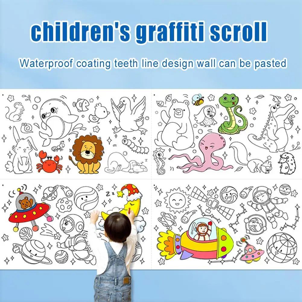 200x30cm Children Coloring Paper Graffiti Scroll Coloring Painting Paper Christmas Set Roll Paper Painting Paper
200x30cm Children Coloring Paper Graffiti Scroll Coloring Painting Paper Christmas Set Roll Paper Painting Paper