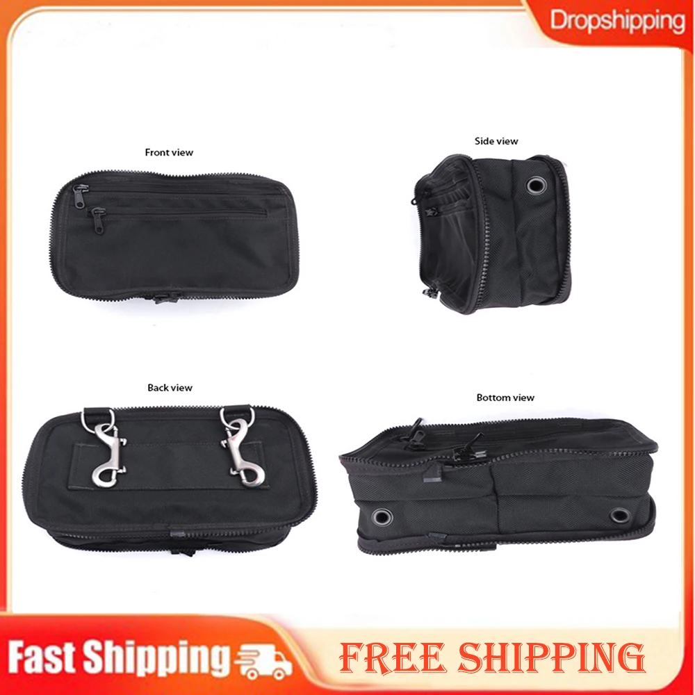 1Pc 25x15x8cm Storage Pouch Sidemount Pouch Bag Accessories BCD Side Mount Scuba Diving Storage Pocket Bag Snap Hook Accessories
1Pc 25x15x8cm Storage Pouch Sidemount Pouch Bag Accessories BCD Side Mount Scuba Diving Storage Pocket Bag Snap Hook Accessories