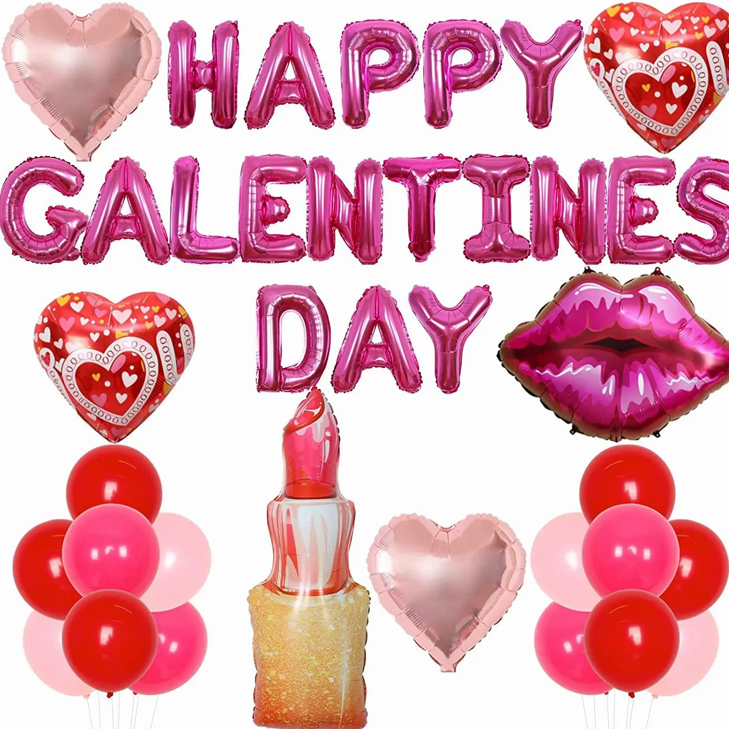 Jollyboom-Party Decorations Set for Girls, Foil Balloons, Banner for Ladies, Valentine's Day Supplies, Happy Galentine's Day
Jollyboom-Party Decorations Set for Girls, Foil Balloons, Banner for Ladies, Valentine's Day Supplies, Happy Galentine's Day
