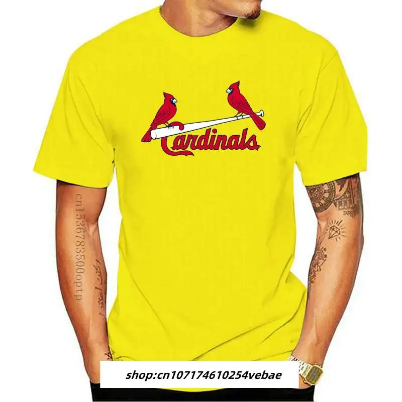 

New St Louis Cardinal Sports Unisex Logo Black T-Shirt For Baseball Fans S-3Xl Customize Tee Shirt