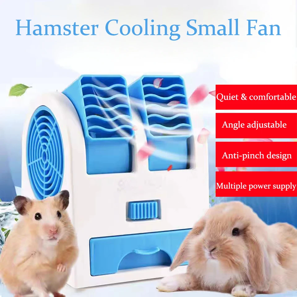 Hamster Cooling Small Fan USB Mini Air Conditioning Cold Air Mechanism Cool Sound Small Electric Fan Large Wind Portable 3 in 1
Hamster Cooling Small Fan USB Mini Air Conditioning Cold Air Mechanism Cool Sound Small Electric Fan Large Wind Portable 3 in 1