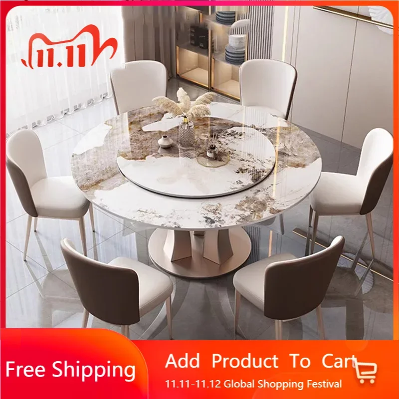 Round Coffee Dining Table Marble Salon Balcony Vanity Restaurant Dining Tables Desk Modern Mesa Plegable Outdoor Furniture
Round Coffee Dining Table Marble Salon Balcony Vanity Restaurant Dining Tables Desk Modern Mesa Plegable Outdoor Furniture