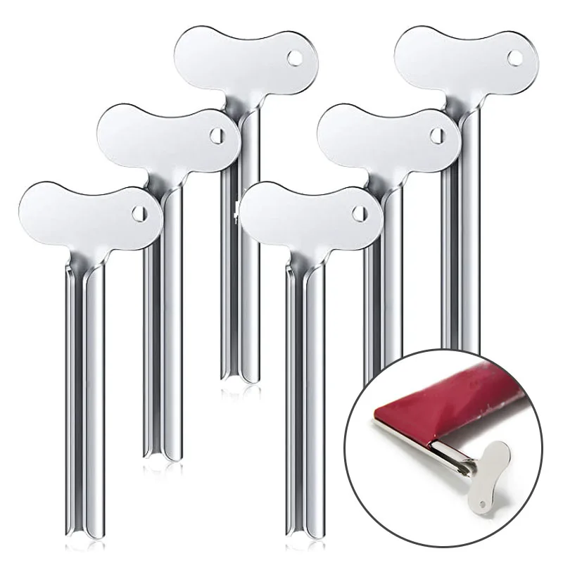 5pcs Stainless Steel Toothpaste Squeezer Facial Cleanser Toothpaste Dispenser Squeezer Tube Tools Metal Bathroom Accessories
5pcs Stainless Steel Toothpaste Squeezer Facial Cleanser Toothpaste Dispenser Squeezer Tube Tools Metal Bathroom Accessories