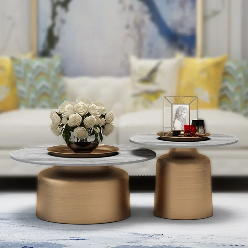 Living Room Luxury Coffee Tables Modern Design Metal Minimalist Round Coffee Tables Nordic Aesthetic Couchtisch Home Furniture
Living Room Luxury Coffee Tables Modern Design Metal Minimalist Round Coffee Tables Nordic Aesthetic Couchtisch Home Furniture