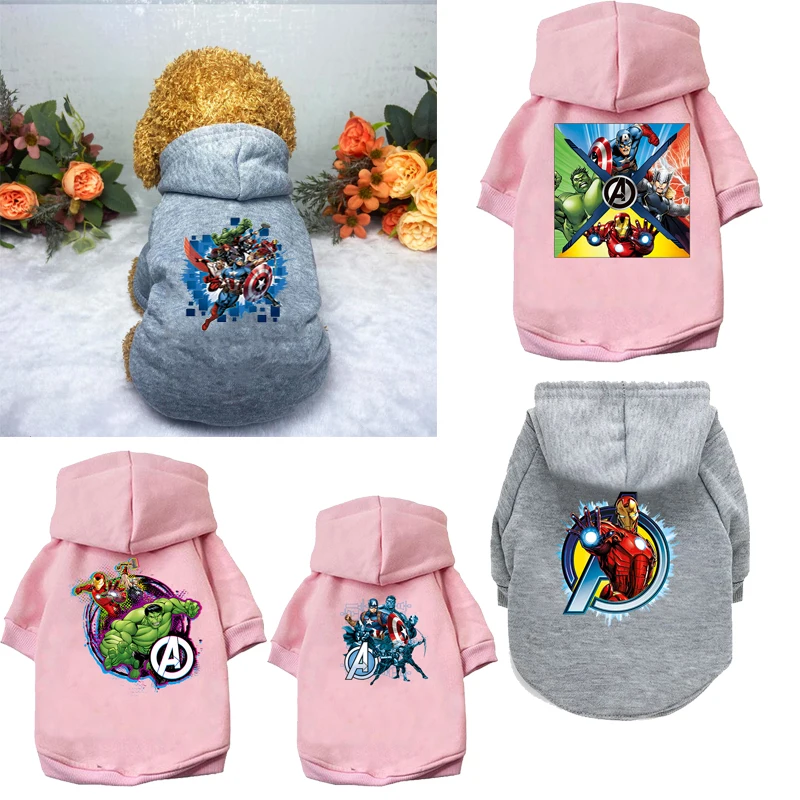 Marvel Avengers Superhero Winter Dog Clothes for Small Medium Dogs Hoodies Sweatshirt Puppy Bulldog Pet Hoodie Bulldog Garment
Marvel Avengers Superhero Winter Dog Clothes for Small Medium Dogs Hoodies Sweatshirt Puppy Bulldog Pet Hoodie Bulldog Garment