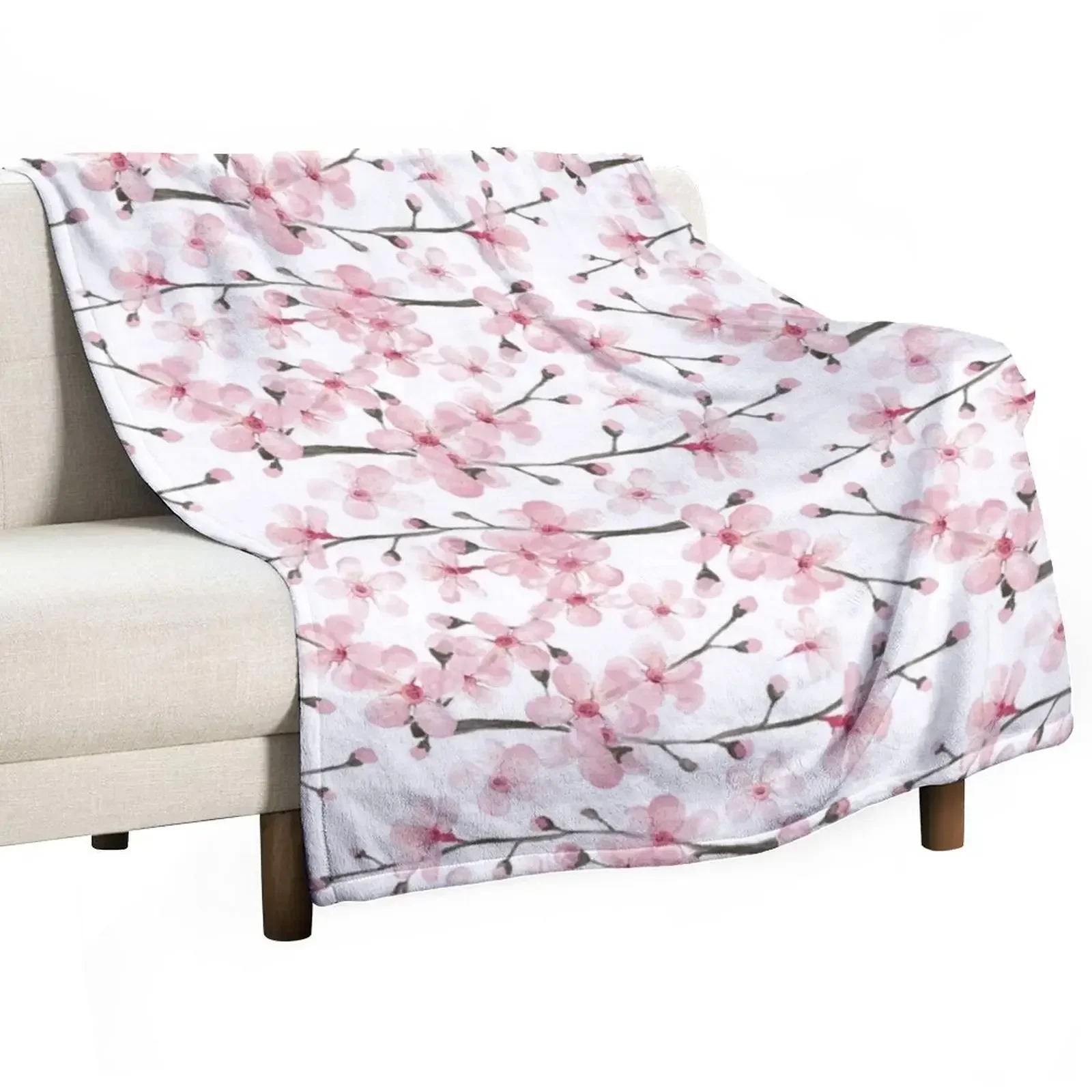 Cherry Blossom watercolor fashion and home decor by Magenta Rose Designs Throw Blanket Soft Big Polar Bed linens Blankets
Cherry Blossom watercolor fashion and home decor by Magenta Rose Designs Throw Blanket Soft Big Polar Bed linens Blankets