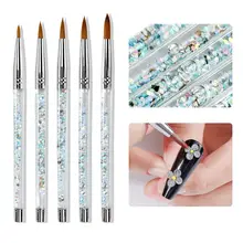 Nylon Hair Acrylic Nail Brush Liquid Glitter Handle UV Gel Nail Polish Brush For Acrylic Powder Manicure Tool 4# 8# 10# 12# 14#
Nylon Hair Acrylic Nail Brush Liquid Glitter Handle UV Gel Nail Polish Brush For Acrylic Powder Manicure Tool 4# 8# 10# 12# 14#