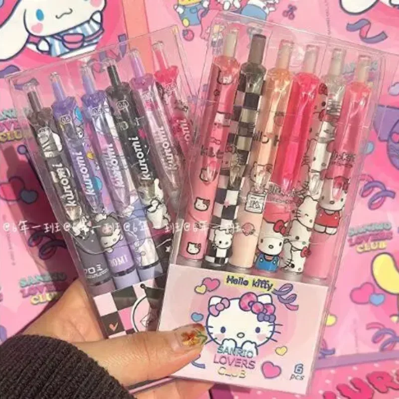 Ручка гелевая Sanrio, высококлассная быстросохнущая мультяшная ручка Hello Kitty Kuromi Cinnamoroll, Черная
Ручка гелевая Sanrio, высококлассная быстросохнущая мультяшная ручка Hello Kitty Kuromi Cinnamoroll, Черная