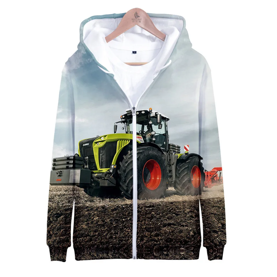 Autumn and Winter Car Tractor Pattern 3D Printing Cool Jacket Men and Women Hip-hop Sweatshirt Unisex
Autumn and Winter Car Tractor Pattern 3D Printing Cool Jacket Men and Women Hip-hop Sweatshirt Unisex