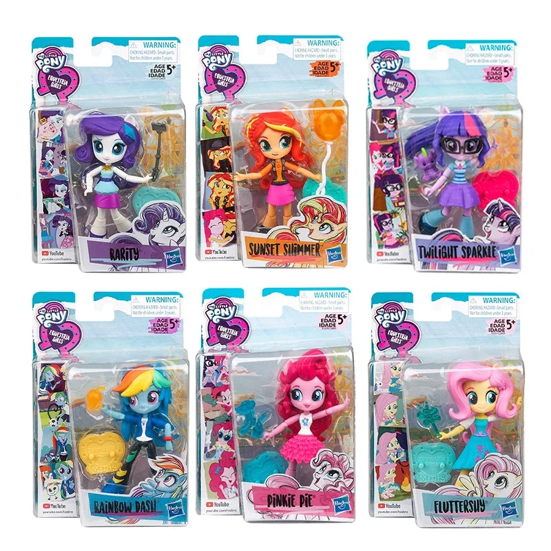 Hasbro Genuine My Little Pony Kwaii Equestria Girls Doll Applejack Fluttershy Twilight Sparkle Kids Christmas Present Model Toys
Hasbro Genuine My Little Pony Kwaii Equestria Girls Doll Applejack Fluttershy Twilight Sparkle Kids Christmas Present Model Toys