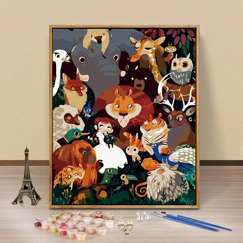 21591-MZ- Diy landscape figures and animals hand-painted digital oil painting set
21591-MZ- Diy landscape figures and animals hand-painted digital oil painting set