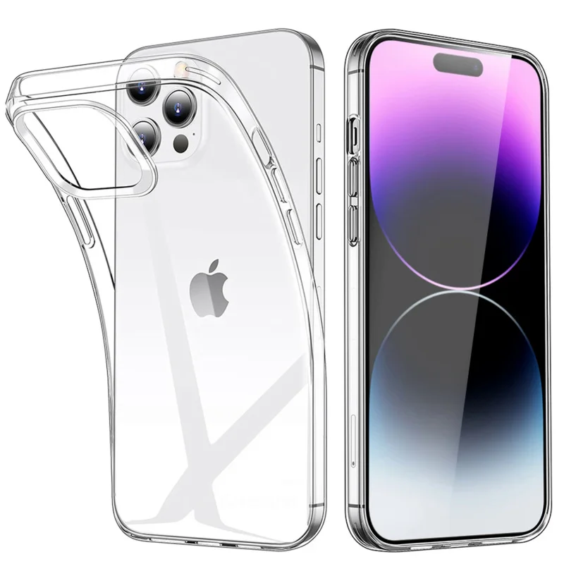 Transparent Phone Case for Iphone 15 11 12 13 14 Pro Max Soft Tpu Silicone X Xs Max Xr 8 7 plus Back Cover
Transparent Phone Case for Iphone 15 11 12 13 14 Pro Max Soft Tpu Silicone X Xs Max Xr 8 7 plus Back Cover
