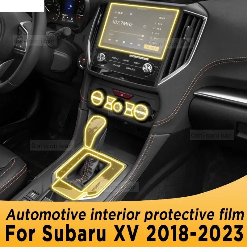 For Subaru XV 2018-2023 2022 Gearbox Panel Navigation Screen Automotive Interior TPU Protective Film Cover Anti-Scratch Sticker
For Subaru XV 2018-2023 2022 Gearbox Panel Navigation Screen Automotive Interior TPU Protective Film Cover Anti-Scratch Sticker