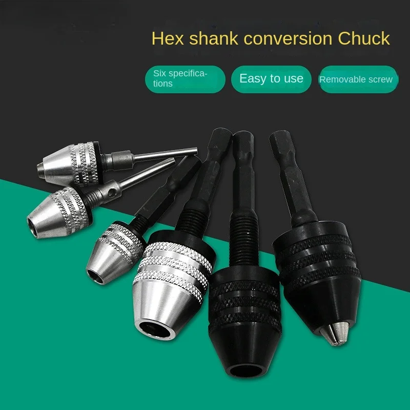 1PC 0.3-8.0 6.35mm Chuck Keyless Screwdriver Impact Driver Adaptor Electric Micro Motor Clamp Chuck Fixture Hex Shank
1PC 0.3-8.0 6.35mm Chuck Keyless Screwdriver Impact Driver Adaptor Electric Micro Motor Clamp Chuck Fixture Hex Shank