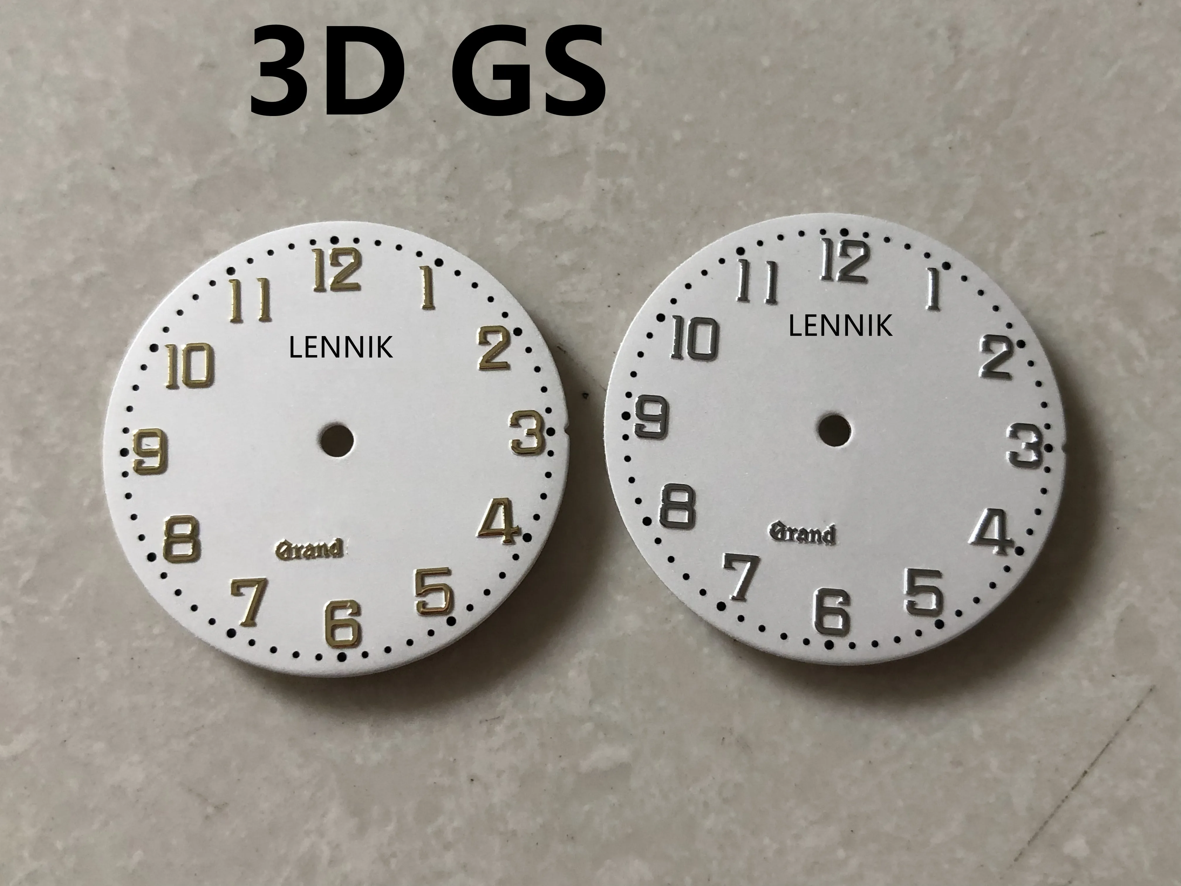 S-Watch nh35 GS dial with 3D print logo for nh35 movement 28.5mm and 3.0 3.8 feet
S-Watch nh35 GS dial with 3D print logo for nh35 movement 28.5mm and 3.0 3.8 feet