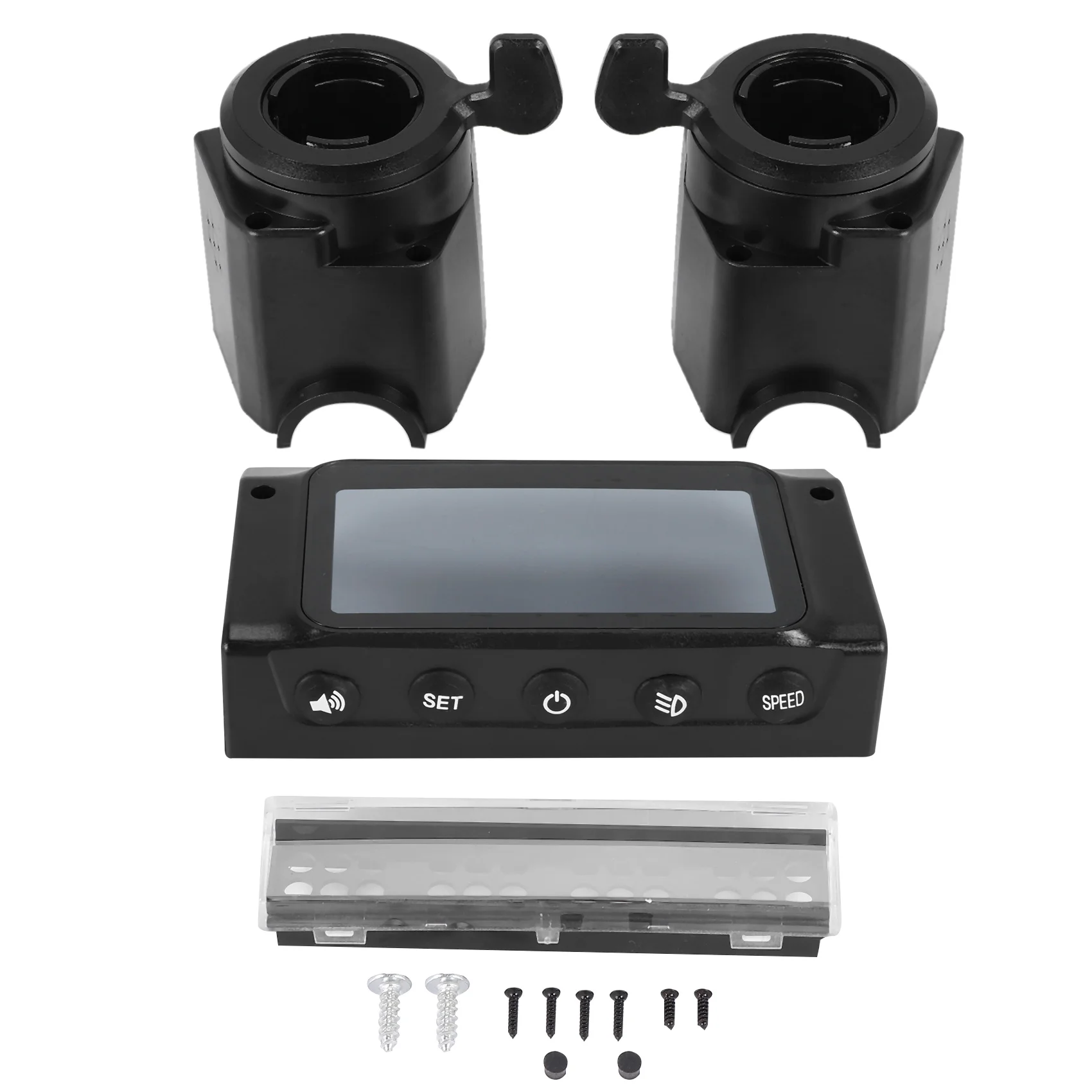 LCD Monitor Cover for KUGOO S1 S2 S3 8-Inch Scooter with Accelerator Brake Handle LED Lamp Cover 
LCD Monitor Cover for KUGOO S1 S2 S3 8-Inch Scooter with Accelerator Brake Handle LED Lamp Cover