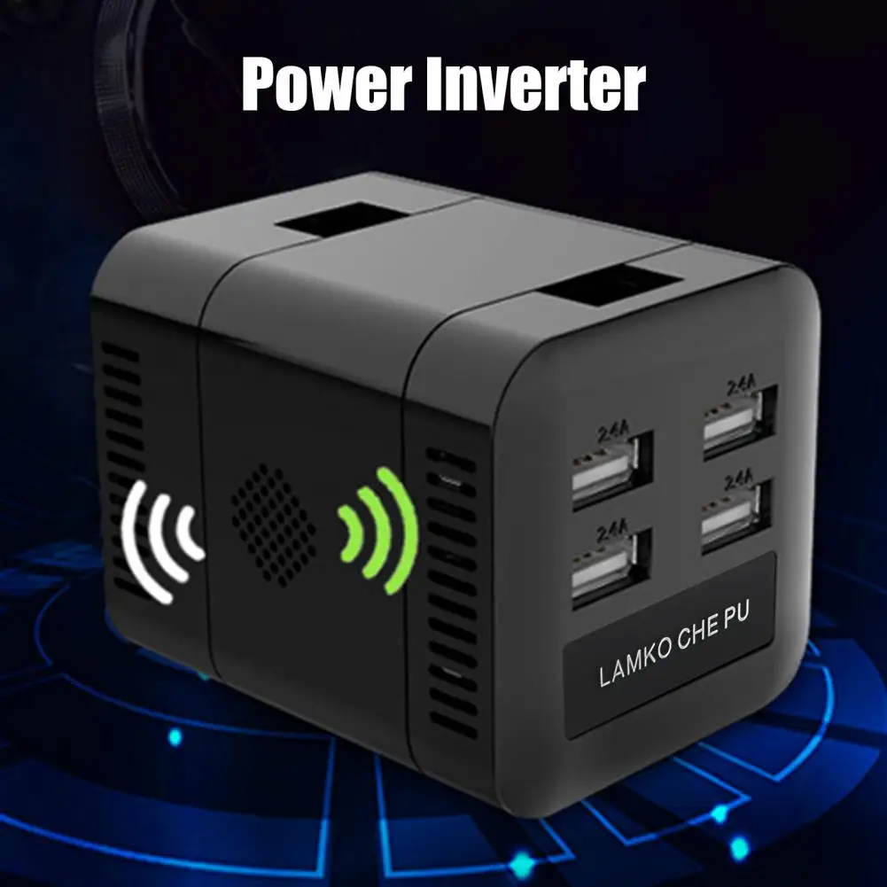 150W Car Power Inverter 12V to 220V and 110V Digital Voltage Transformer Power Converter Modified Sine Wave Universal Socket
150W Car Power Inverter 12V to 220V and 110V Digital Voltage Transformer Power Converter Modified Sine Wave Universal Socket