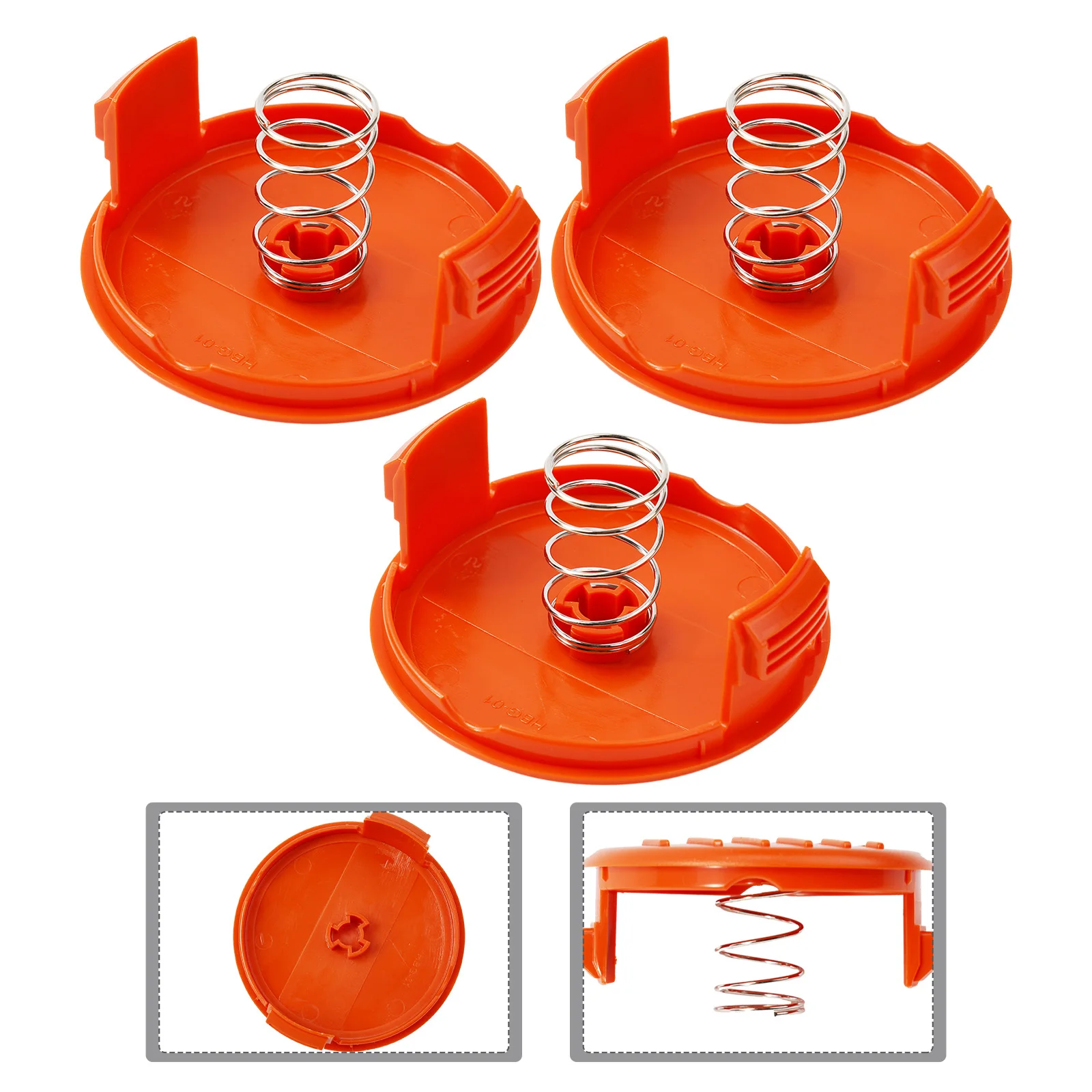 Grass Trimmer Parts Lawn Mower Head Cap Garden Power Tools Accessories Brush Cutter Spool Line Cover RC-100-P / AF-100-3ZP
Grass Trimmer Parts Lawn Mower Head Cap Garden Power Tools Accessories Brush Cutter Spool Line Cover RC-100-P / AF-100-3ZP
