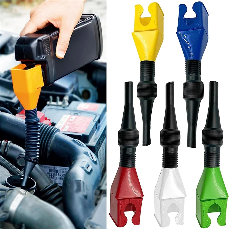 Portable Draining Tool Snap Funnel Universal Flexible Draining Oil Plastic Funnel Gasoline Filling Extension Funnels For Auto
Portable Draining Tool Snap Funnel Universal Flexible Draining Oil Plastic Funnel Gasoline Filling Extension Funnels For Auto