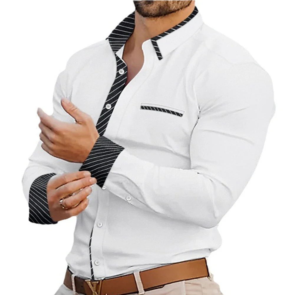 Daily Holiday For Business Mens Long Sleeve Shirt Button Down Muscle Shirt Polyester Solid Color Casual Collar
Daily Holiday For Business Mens Long Sleeve Shirt Button Down Muscle Shirt Polyester Solid Color Casual Collar