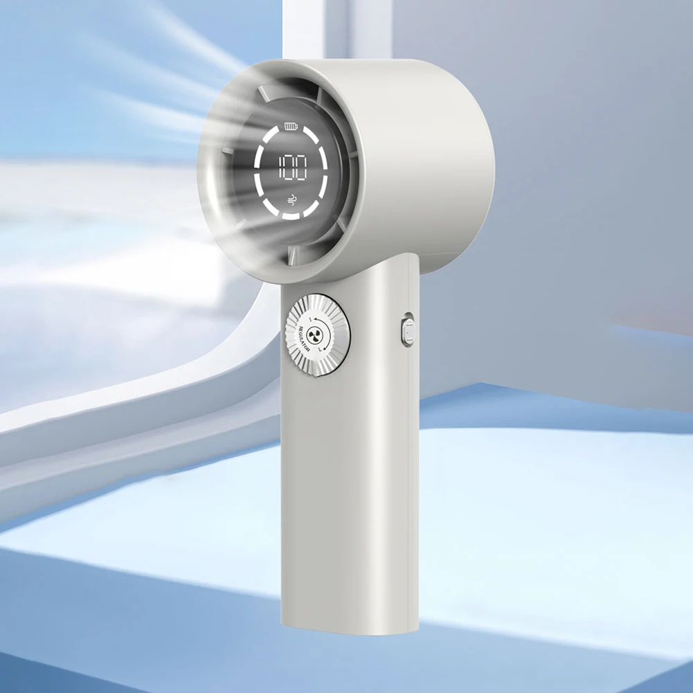 200 Wind Speeds Adjustable High-speed Portable Handheld Turbofan USB Rechargeable Mini Fan Ultra-long Battery Life
200 Wind Speeds Adjustable High-speed Portable Handheld Turbofan USB Rechargeable Mini Fan Ultra-long Battery Life