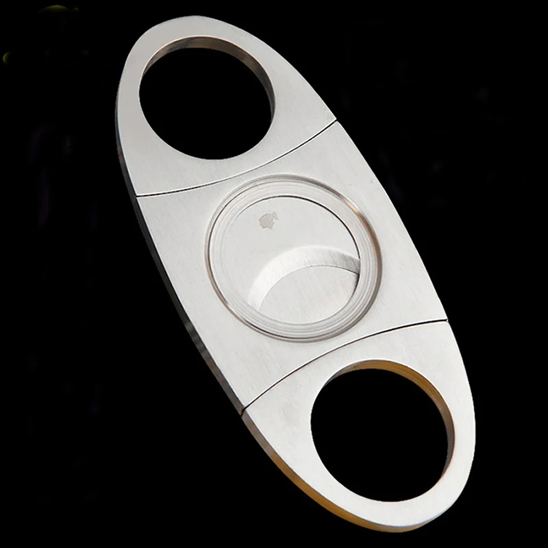 Cuban Cigar Guillotine Double Blades Cigar Punch Cutter Stainless Steel Pocket Gadgets Zigarre Cigarette Knife Smoking Tool
Cuban Cigar Guillotine Double Blades Cigar Punch Cutter Stainless Steel Pocket Gadgets Zigarre Cigarette Knife Smoking Tool